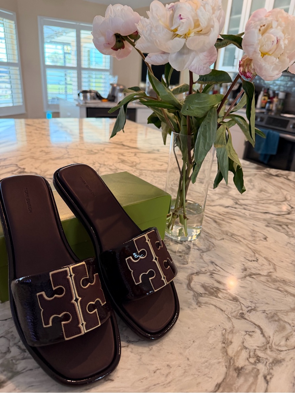 Tory Burch Double T Sport Slide Sandal - Picture 7 of 7